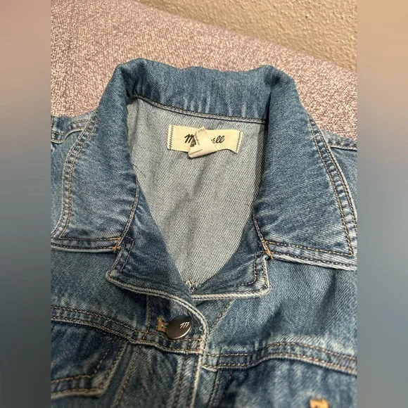 Madewell Pleated Midi Shirtdress in Billings Wash: Airy Denim Edition Sz 8 EUC - Picture 7 of 12